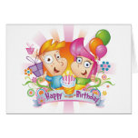 Feliz aniversario cartao