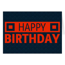 Feliz aniversario cartões