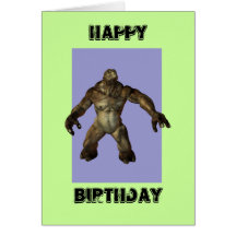 Feliz aniversario Troll01 Cartão