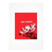 FELIZ CHRISMOOSE CONVITE PERSONALIZADOS