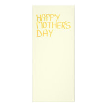 Feliz dia das mães. Amarelo Convites Personalizado