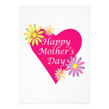 Feliz dia das mães convites