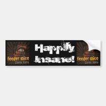 Feliz insano! adesivos