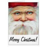 Feliz Natal de Papai Noel Cartão