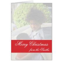 Feliz Natal de seu nome Cartao