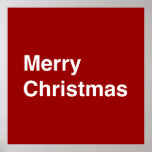 Feliz Natal Helvética Pôsteres