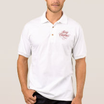 Feliz Natal! Pólo feito sob encomenda Camiseta