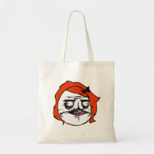 Fêmea vermelha mim cara cómica Meme da raiva de Gu Bolsa
