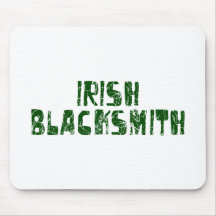 Ferreiro irlandês mouse pads
