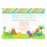 Festa de aniversário Invitaions do dinossauro Convites