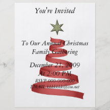 Festa de Natal que recolhe o insecto Panfleto Personalizados