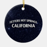 Fetters Hot Springs Califórnia Enfeites Para Arvore De Natal