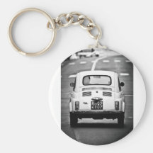 Fiat 500 em Roma Chaveiros