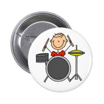 Figura botão da vara do baterista boton