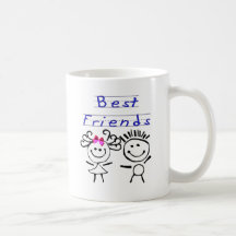 Figura da vara dos melhores amigos caneca