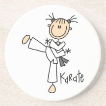 Figura t-shirt e presentes da vara do karaté da me porta copos para bebidas