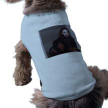 filhote de cachorro assustador camisetas para cães