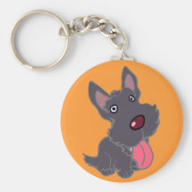 FILHOTE DE CACHORRO DE SCOTTY CHAVEIROS