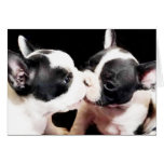 Filhotes de cachorro do buldogue francês cartoes