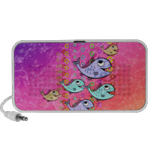 FISHIES GROOVIN CAIXINHA DE SOM PARA iPod