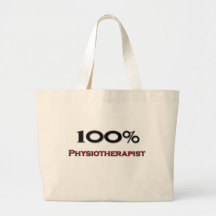 Fisioterapeuta de 100 por cento bolsas