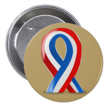 Fita da consciência do patriotismo do apoio botons