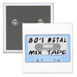 fita da mistura do metal 80s pins