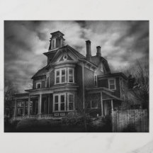 - Flemington, NJ - cidade assustador assombrada Panfletos Personalizado