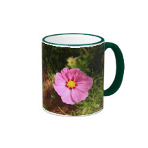 Flor atrasada do outono caneca