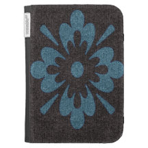 Flor azul no caso de Caseable do Berber de Brown