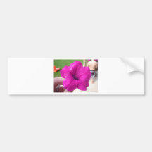 Flor cor-de-rosa bonito adesivo