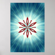 Flor da vida - Aphrodite filactéria Poster