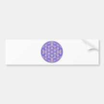 Flor da vida (cor 3) adesivos