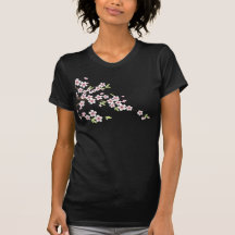 Flor de cerejeira cor-de-rosa macia tshirt
