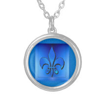 Flor de lis bijuteria personalizada