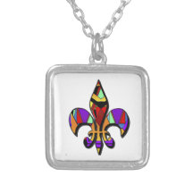 Flor de lis, design pingente