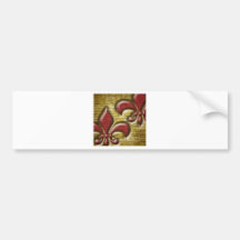 Flor de lis dobro adesivos