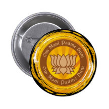 Flor de Lotus tibetana da mantra Boton