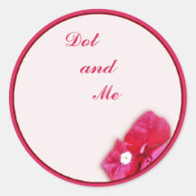 Flor do Bougainvillea Adesivo