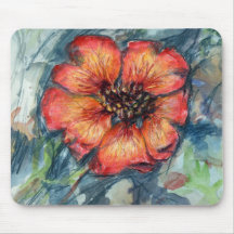 Flor Mousepad do Cinquefoil de Nepal