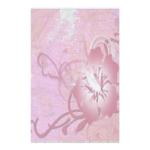 Flor tropical papel personalizados