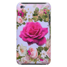 FLORAL AUMENTOU CASO WOMANLY FEMININO FLORESCER CAPAS iPod TOUCH