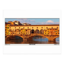 Florença - Ponte Vecchio Cartao Postal