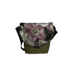 Flores bonito bolsas mensageiro
