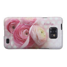 flores cor-de-rosa no caso da SII da galáxia das b Capas Para Galaxy S2