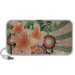 Flores da batida caixinhas de som para viagem