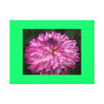 FLORES DA FLOR IMPRESSÃO DE CANVAS ESTICADA