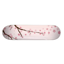 Flores de cerejeira 2 skate boards
