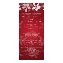 Flores exóticas do programa floral do casamento ve convite personalizado