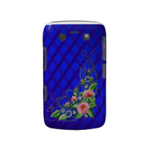 Flores finas capa blackberry Case-Mate